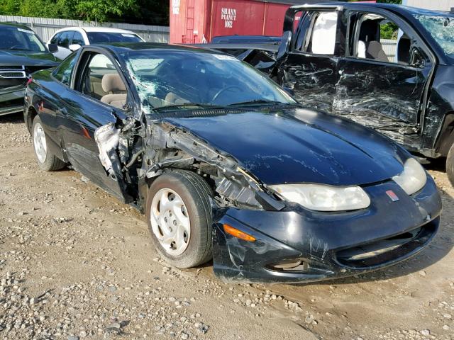 1G8ZY12741Z113358 - 2001 SATURN SC2 BLACK photo 1