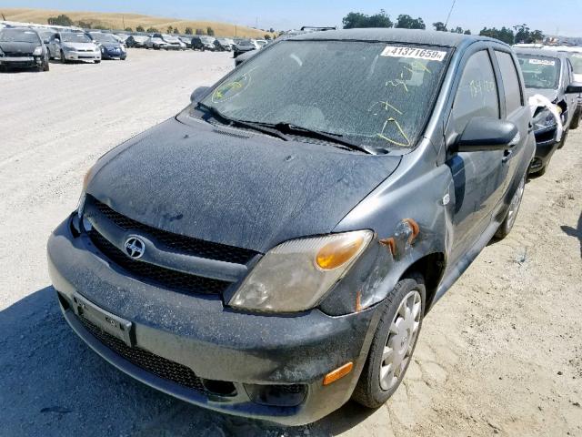 JTKKT604360169064 - 2006 TOYOTA SCION XA GRAY photo 2