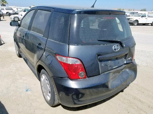 JTKKT604360169064 - 2006 TOYOTA SCION XA GRAY photo 3