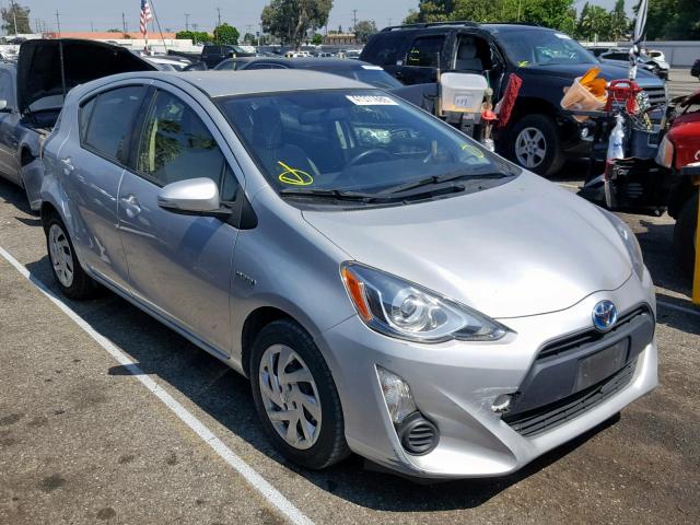 JTDKDTB38F1578338 - 2015 TOYOTA PRIUS C SILVER photo 1