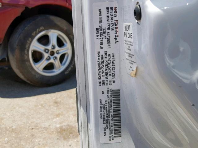 ZFBERFAT7G6B83823 - 2016 RAM PROMASTER 白色 照片 10