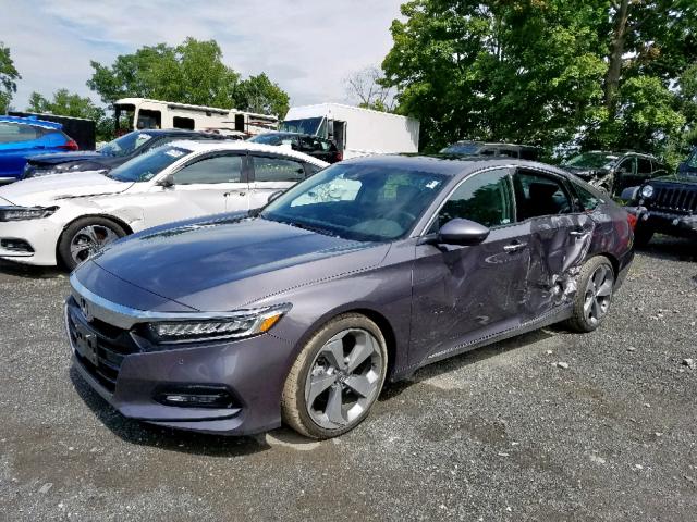 1HGCV2F9XJA045511 - 2018 HONDA ACCORD TOU GRAY photo 2