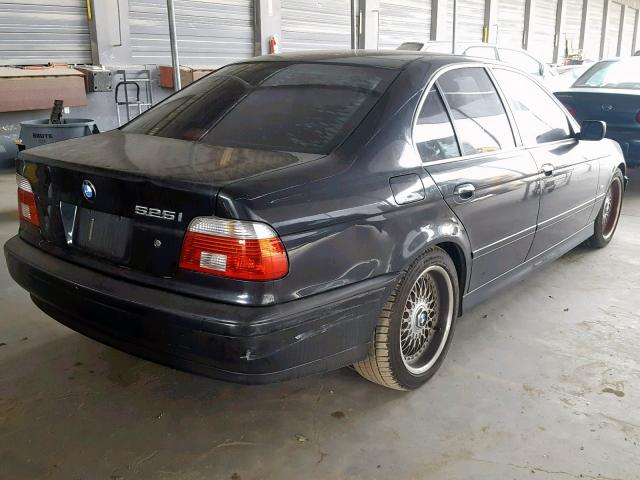 WBADT43451GF56652 - 2001 BMW 525 I AUTO BLACK photo 4