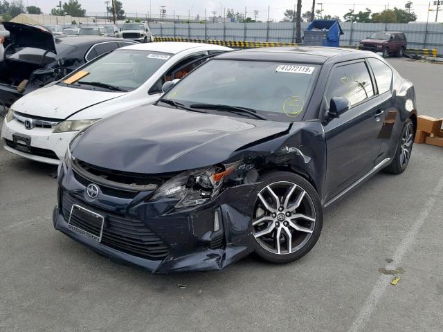 JTKJF5C73FJ009361 - 2015 TOYOTA SCION TC მუქწითელი ფოტო 2