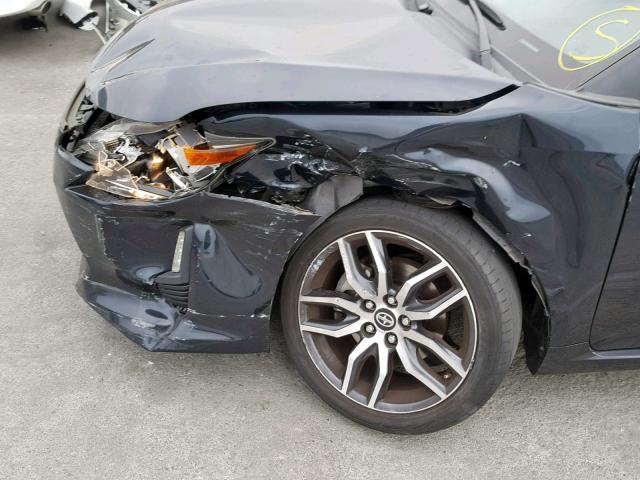 JTKJF5C73FJ009361 - 2015 TOYOTA SCION TC მუქწითელი ფოტო 9