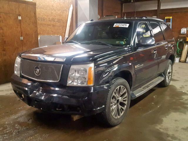 1GYEK63N65R192371 - 2005 CADILLAC ESCALADE L BLACK photo 2