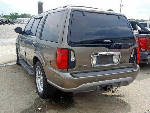 5LMFU28R41LJ23564 - 2001 LINCOLN NAVIGATOR رمادي صورة 3