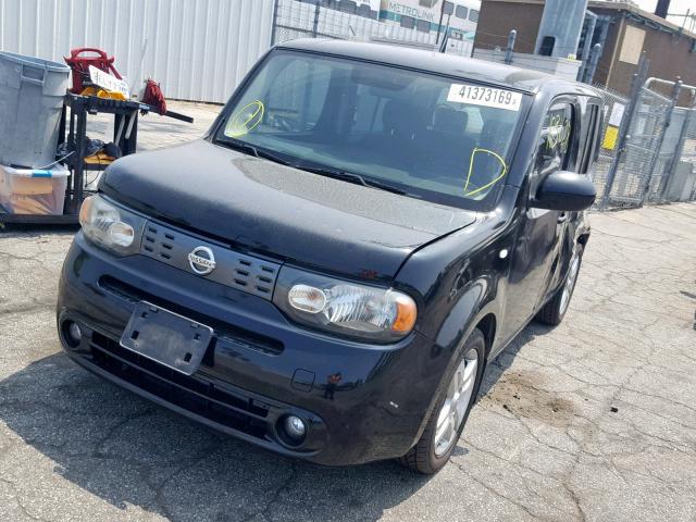 JN8AZ28R49T112289 - 2009 NISSAN CUBE BASE BLACK photo 2