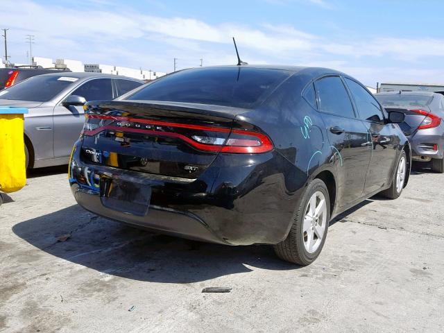 1C3CDFBB8FD310504 - 2015 DODGE DART SXT BLACK photo 4