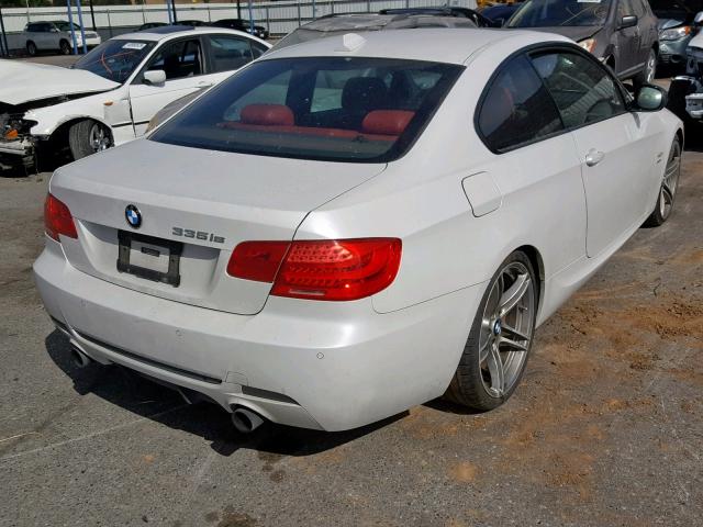 WBAKG1C52CJ217238 - 2012 BMW 335 I SULE WHITE photo 4