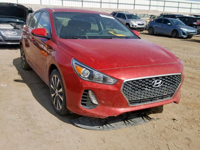 KMHH35LE0JU014372 - 2018 HYUNDAI ELANTRA GT RED photo 1