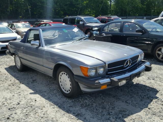 WDBBA48D9HA068113 - 1987 MERCEDES-BENZ 560 SL SILVER photo 1