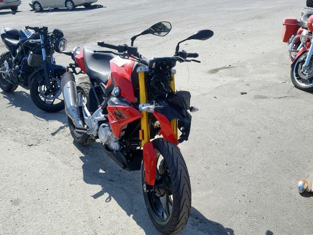 WB30G1104KR857702 - 2019 BMW G310 R RED photo 1