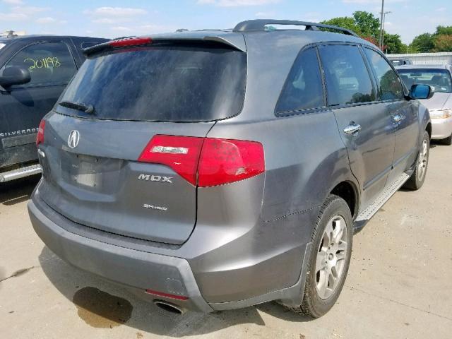 2HNYD28248H525962 - 2008 ACURA MDX GOLD photo 4