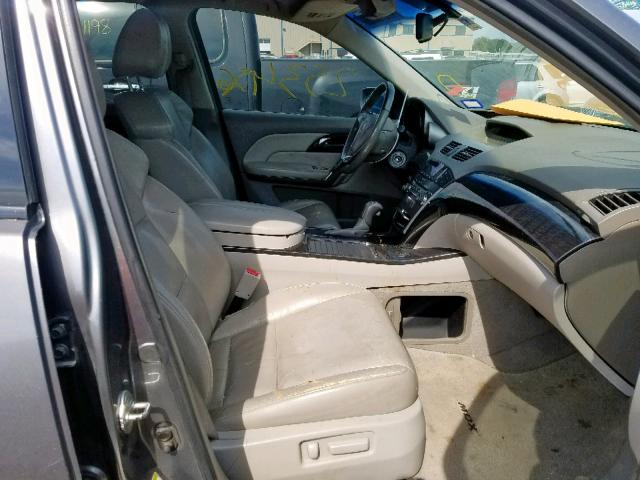 2HNYD28248H525962 - 2008 ACURA MDX GOLD photo 5