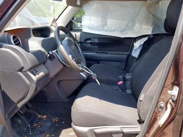 JTLKE50E181052704 - 2008 TOYOTA SCION XB 紫色 照片 5