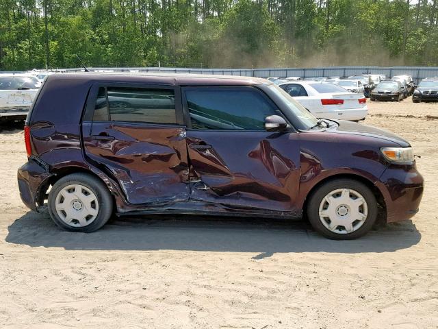 JTLKE50E181052704 - 2008 TOYOTA SCION XB 紫色 照片 9