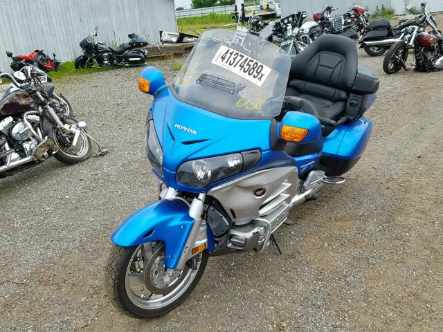 JH2SC68G8DK100627 - 2013 HONDA GL1800 G BLUE photo 2