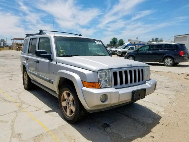 1J8HH48N36C210997 - 2006 JEEP COMMANDER SILVER photo 1