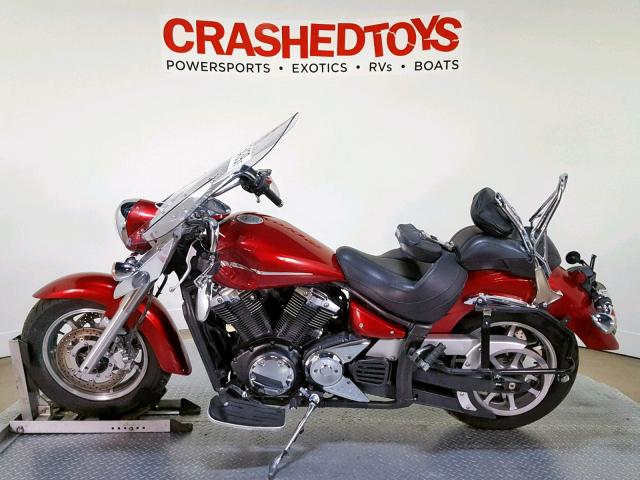 JYAVP25E87A002631 - 2007 YAMAHA XVS1300 CT RED photo 5