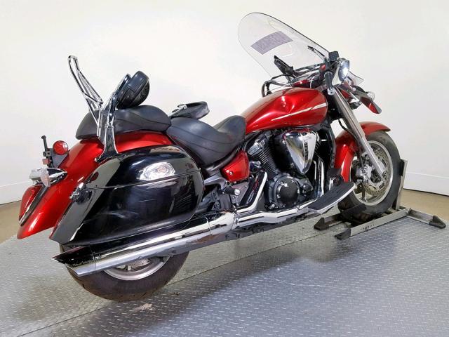 JYAVP25E87A002631 - 2007 YAMAHA XVS1300 CT RED photo 8