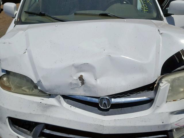 2HNYD182X3H504360 - 2003 ACURA MDX WHITE photo 7