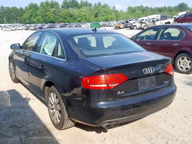 WAUFFAFL8AN069780 - 2010 AUDI A4 PREMIUM BLACK photo 3