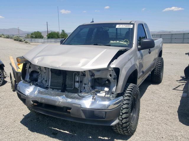 1GCDT39E388183805 - 2008 CHEVROLET COLORADO L SILVER photo 2