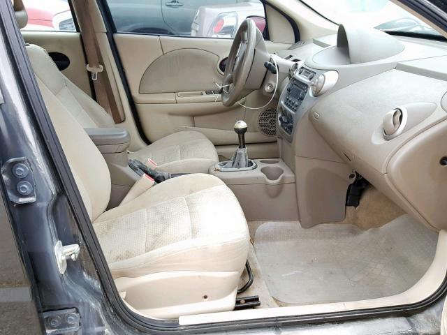 1G8AZ52F45Z140509 - 2005 SATURN ION LEVEL BLACK photo 5