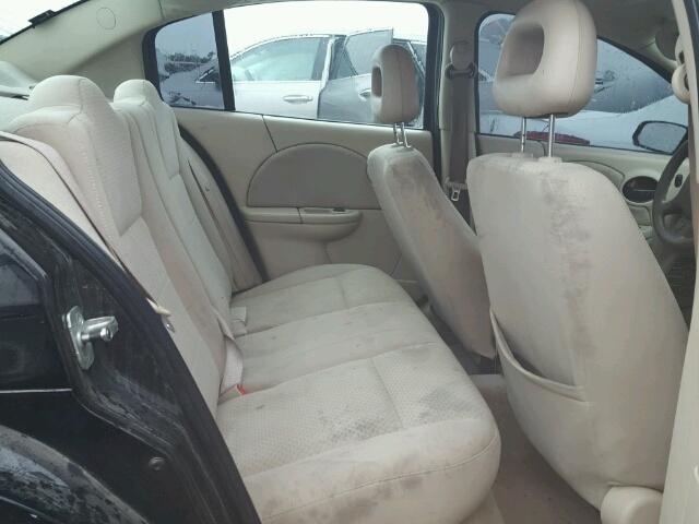 1G8AZ52F45Z140509 - 2005 SATURN ION LEVEL BLACK photo 6
