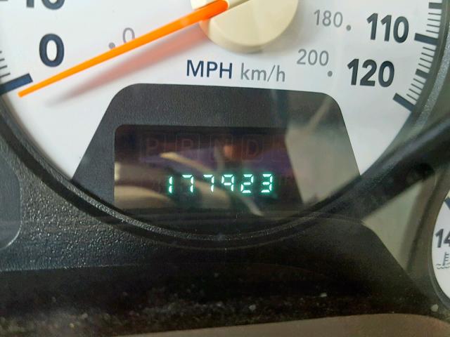 3D7KR28A27G800608 - 2007 DODGE RAM 2500 S შავი ფოტო 8