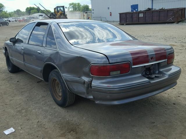 1G1BL53E2PW150972 - 1993 CHEVROLET CAPRICE CL TWO TONE photo 3