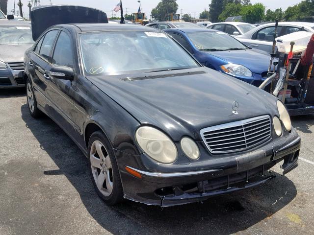 WDBUF65J63A227355 - 2003 MERCEDES-BENZ E 320 BLACK photo 1