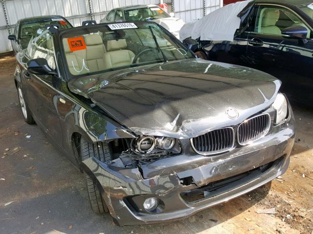 WBAUL7C54CVM82677 - 2012 BMW 128 I BLACK photo 1