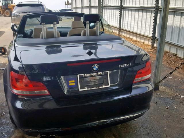 WBAUL7C54CVM82677 - 2012 BMW 128 I BLACK photo 9