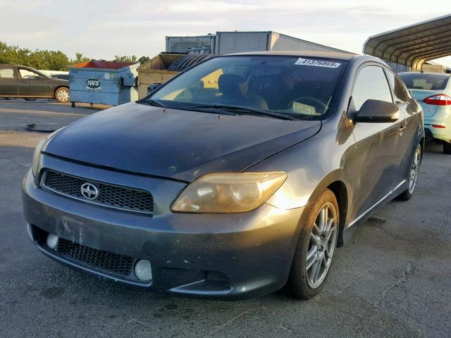 JTKDE177860113188 - 2006 TOYOTA SCION TC CHARCOAL photo 2