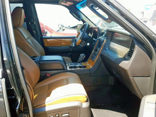 5LMJJ2J5XEEL07024 - 2014 LINCOLN NAVIGATOR BLACK photo 5