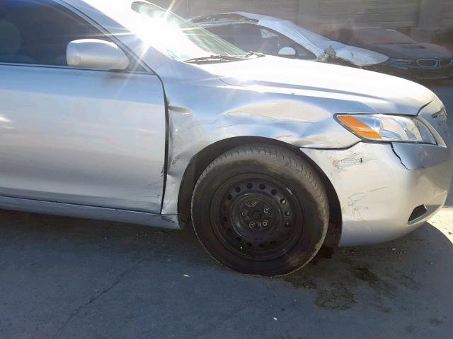 4T1BE46K27U681836 - 2007 TOYOTA CAMRY NEW SILVER photo 9