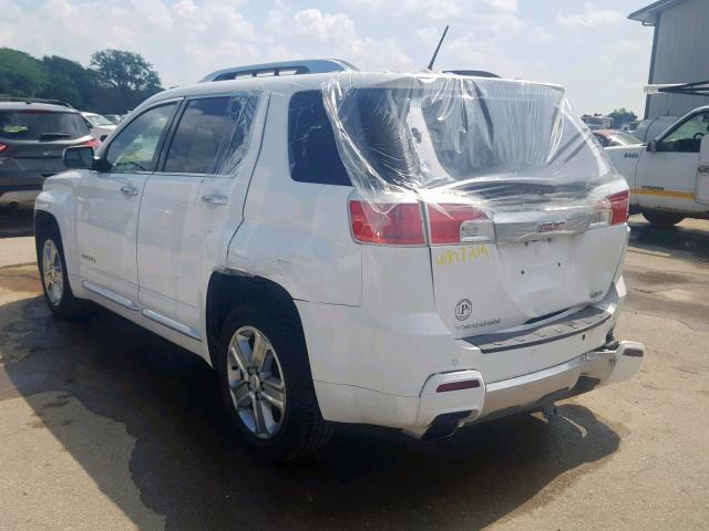 2GKFLZEK2E6351401 - 2014 GMC TERRAIN DE WHITE photo 3