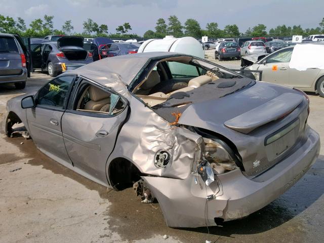 2G2WP552861275081 - 2006 PONTIAC GRAND PRIX GOLD photo 3