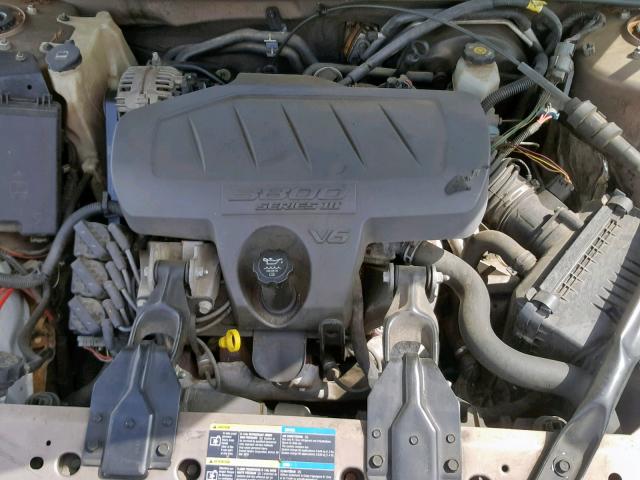 2G2WP552861275081 - 2006 PONTIAC GRAND PRIX GOLD photo 7