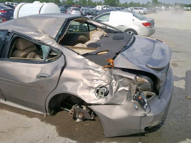 2G2WP552861275081 - 2006 PONTIAC GRAND PRIX GOLD photo 9