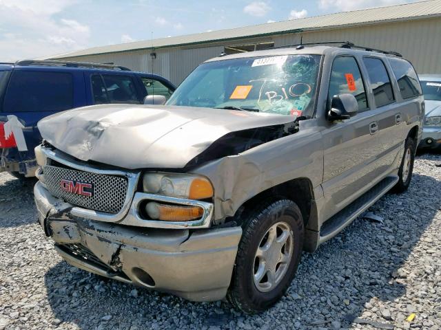 1GKFK66U53J323724 - 2003 GMC YUKON XL D BEIGE photo 2