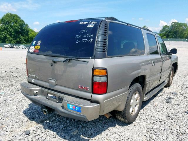 1GKFK66U53J323724 - 2003 GMC YUKON XL D BEIGE photo 4