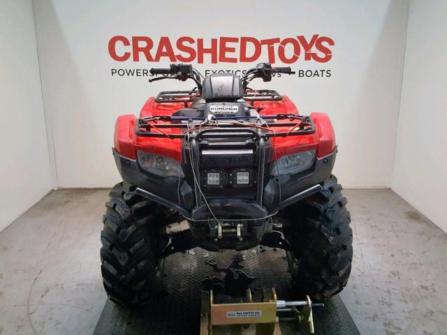 1HFTE4144G4202498 - 2016 HONDA TRX420 FA RED photo 2