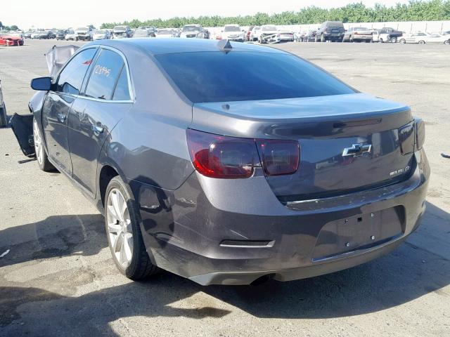 1G11H5SA2DF314387 - 2013 CHEVROLET MALIBU LTZ 灰色 照片 3