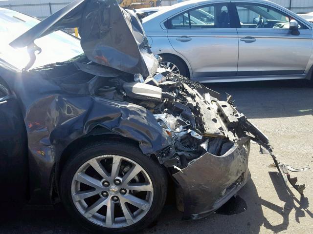 1G11H5SA2DF314387 - 2013 CHEVROLET MALIBU LTZ 灰色 照片 9