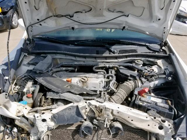 1HGCP2F88CA094548 - 2012 HONDA ACCORD EXL WHITE photo 7