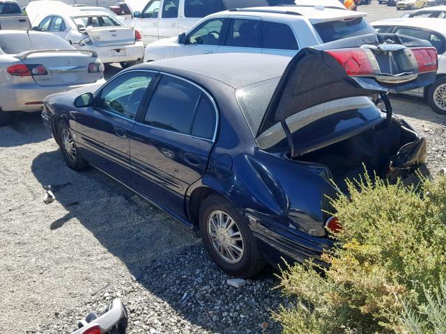 1G4HP54K444145589 - 2004 BUICK LESABRE CU BLUE photo 3