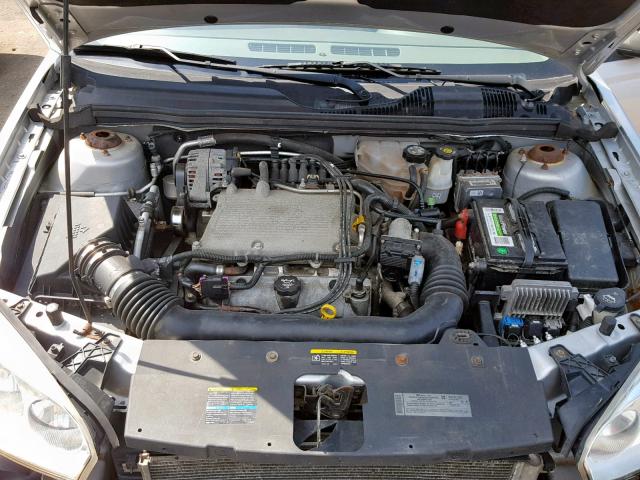 1G1ZU64825F176477 - 2005 CHEVROLET MALIBU MAX 银色 照片 7